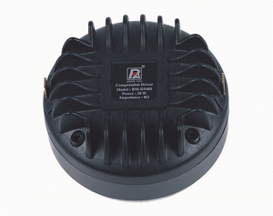 P.Audio BM-D340S(II) ВЧ-драйвер 1",с феррожидкостным охлаждением,катушка 34.4 мм (1.35"), 30 Вт(RMS), 8 Ом, 2 кГц-20 кГц,106 дБ(Вт/м), крепление резьбовое
