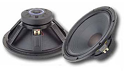 P.Audio C15-300MB /8, НЧ-СЧ динамик 15", 300 Вт.(RMS),400W(AES),600W(PROG), 8 Ом.,35-3200Гц, 98дБ(Вт/м), катушка 3".