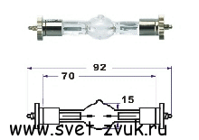   XENPOW HMQ 300   SFc10-4 6500K 750h  .