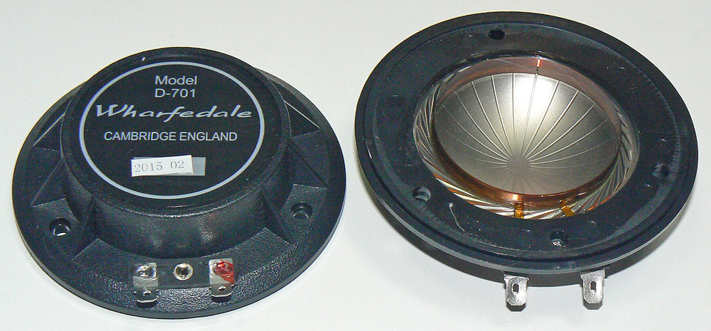 Wharfedale D701 Подвижная система, титановая мембрана для драйвера Wharfedale D701 катушка 51.2mm